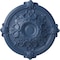 Ekena Millwork Hamilton Ceiling Medallion (Fits Canopies up to 3 3/4"), Hand-Painted Americana, 17 3/8"OD x 1 3/4"P CM17HAAMF - alternate 1